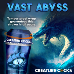 Creature Cocks Masturbateur Creature Pussidon Bleu